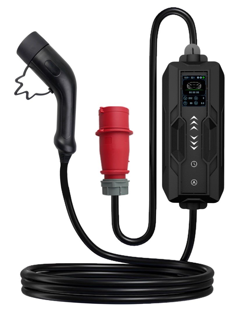 IMMAX cestovní nabíjecí stanice pro elektromobily EV/PHEV AC Type 2, 11 kW