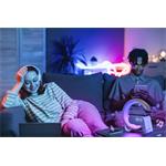 IMMAX LED relaxačná lampa FLAMINGO strieborná