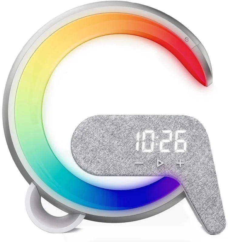 IMMAX LED relaxačná lampa FLAMINGO strieborná