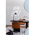 IMMAX LED stolní lampička FINCH hnědá + zlaté prvky