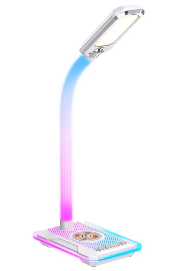IMMAX LED stolní lampička GAMER bílá