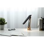 IMMAX LED stolní lampička WOOD imitace dřeva