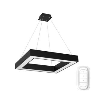 Immax NEO CANTO Smart závesné svietidlo 80x80cm 60W čierne Zigbee 3.0 07073L