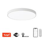IMMAX NEO LITE SEMPLICI SMART stropné svietidlo 50cm 48W 3468 lm, s podporou BEACON, Wi-Fi, TUYA, biele