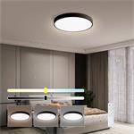 IMMAX NEO LITE SEMPLICI SMART stropné svietidlo 60cm 60W 4500 lm, s podporou BEACON, Wi-Fi, TUYA, čierna