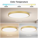 IMMAX NEO LITE SEMPLICI SMART stropné svietidlo, BEACON, 100cm, 128W, 9088lm, zlaté, Wi-Fi, TUYA