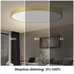 IMMAX NEO LITE SEMPLICI SMART stropné svietidlo, BEACON, 100cm, 128W, 9088lm, zlaté, Wi-Fi, TUYA