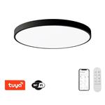 IMMAX NEO LITE SEMPLICI SMART stropné svietidlo, BEACON, 80cm, 96W, 6912lm, čierna, Wi-Fi, TUYA