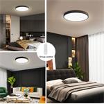 IMMAX NEO LITE SEMPLICI SMART stropní svítidlo 50cm 48W 3468 lm, s podporou BEACON, Wi-Fi, TUYA, černé