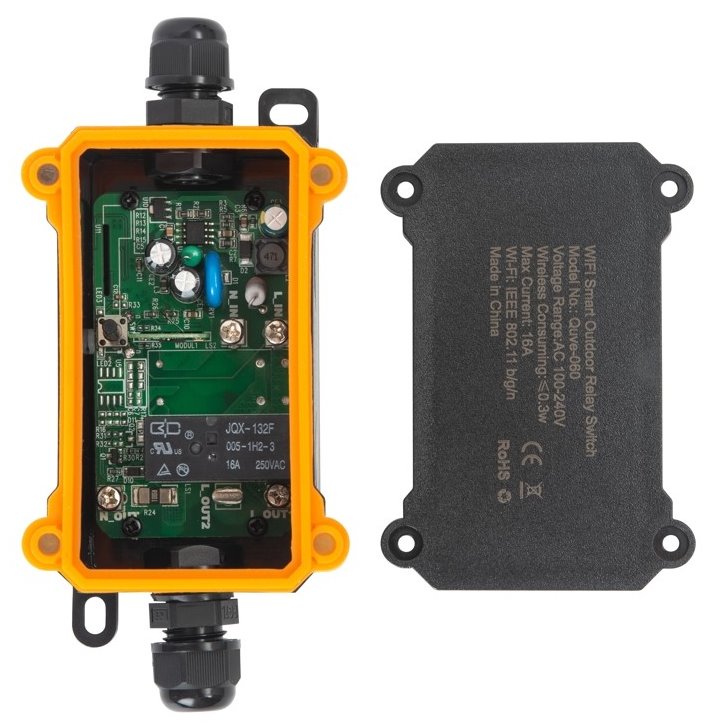 IMMAX NEO LITE SMART vonkajší spínač 16A, IP68, TUYA