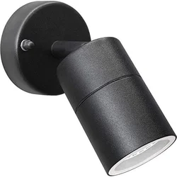 IMMAX NEO PARED Smart černé bodové stropní nástěnné svítidlo venkovní GU10 RGB, CCT, Wi-Fi, TUYA
