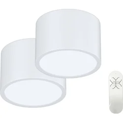 IMMAX NEO set 2x RONDATE SMART stropné svetlo 15cm 12W biele Zigbee 3.0 DO, TUYA