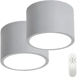 IMMAX NEO set 2x RONDATE SMART stropné svetlo 15cm 12W sivé Zigbee 3.0 DO, TUYA