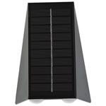 IMMAX WALL-4 vonkajšie solárne nástenné svetlo LED so svetelným senzorom, 2 W