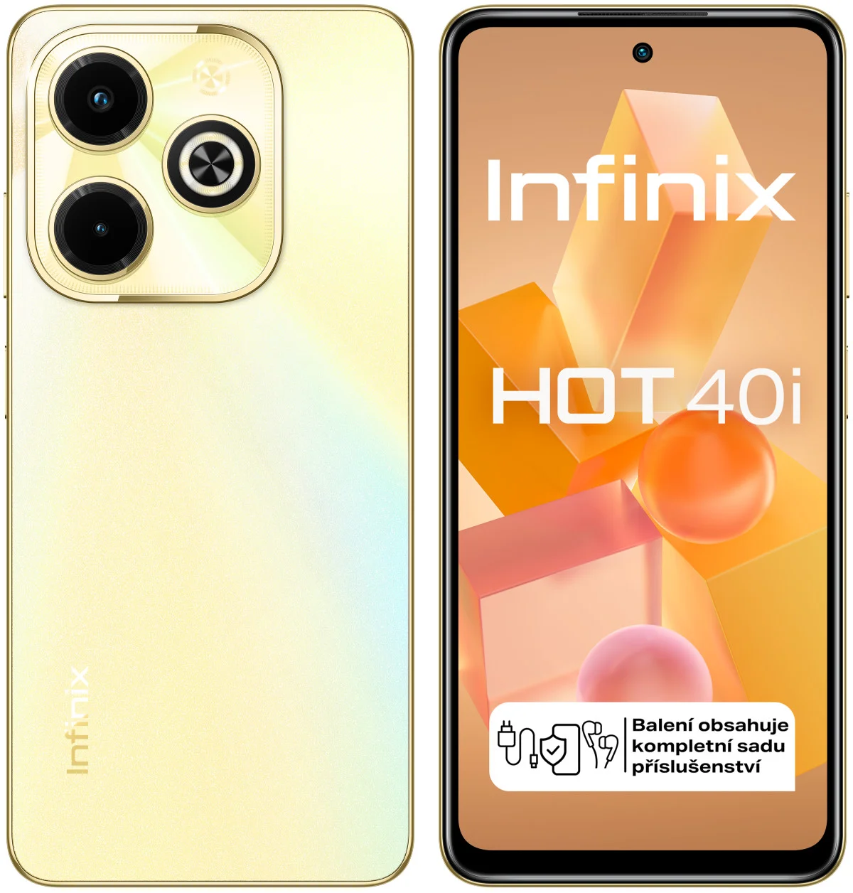 Infinix Hot 40i 4+128GB Horizon Gold