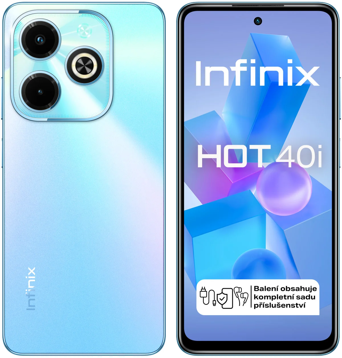 Infinix Hot 40i 4+128GB Palm Blue