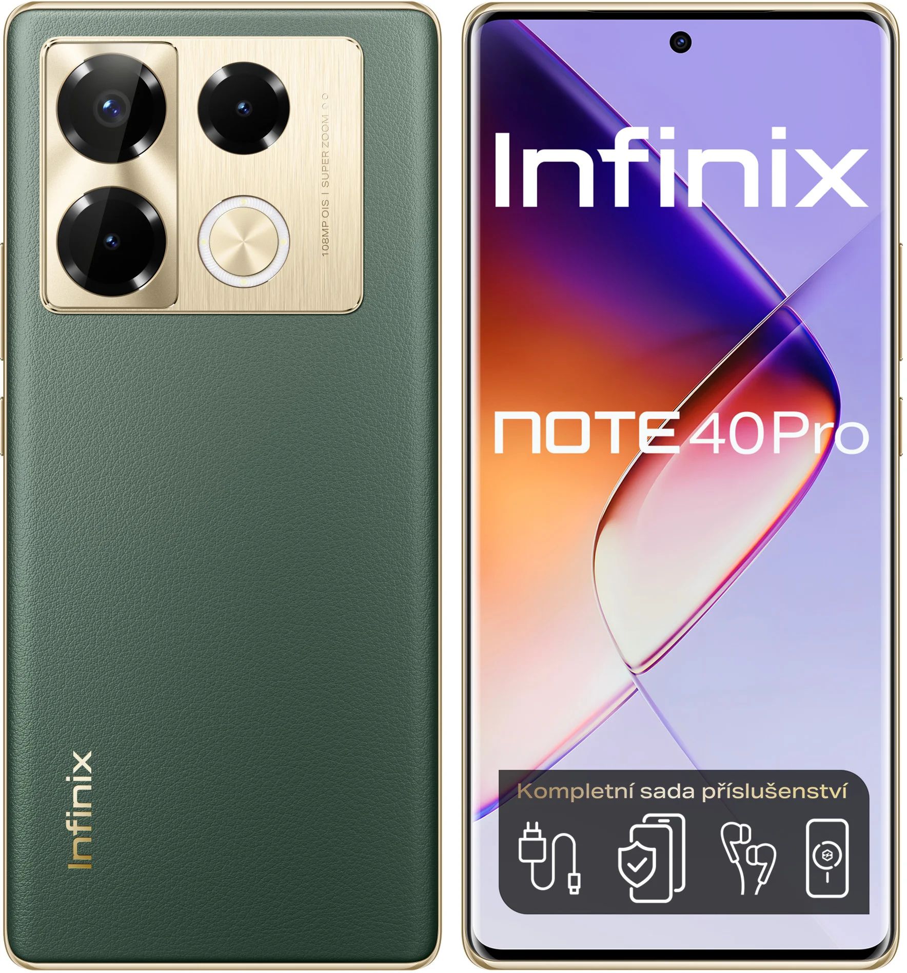 Infinix Note 40 Pro 12+256GB Vintage Green