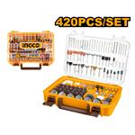 Ingco AKMG4208 Sada vŕtacieho príslušenstva 420ks