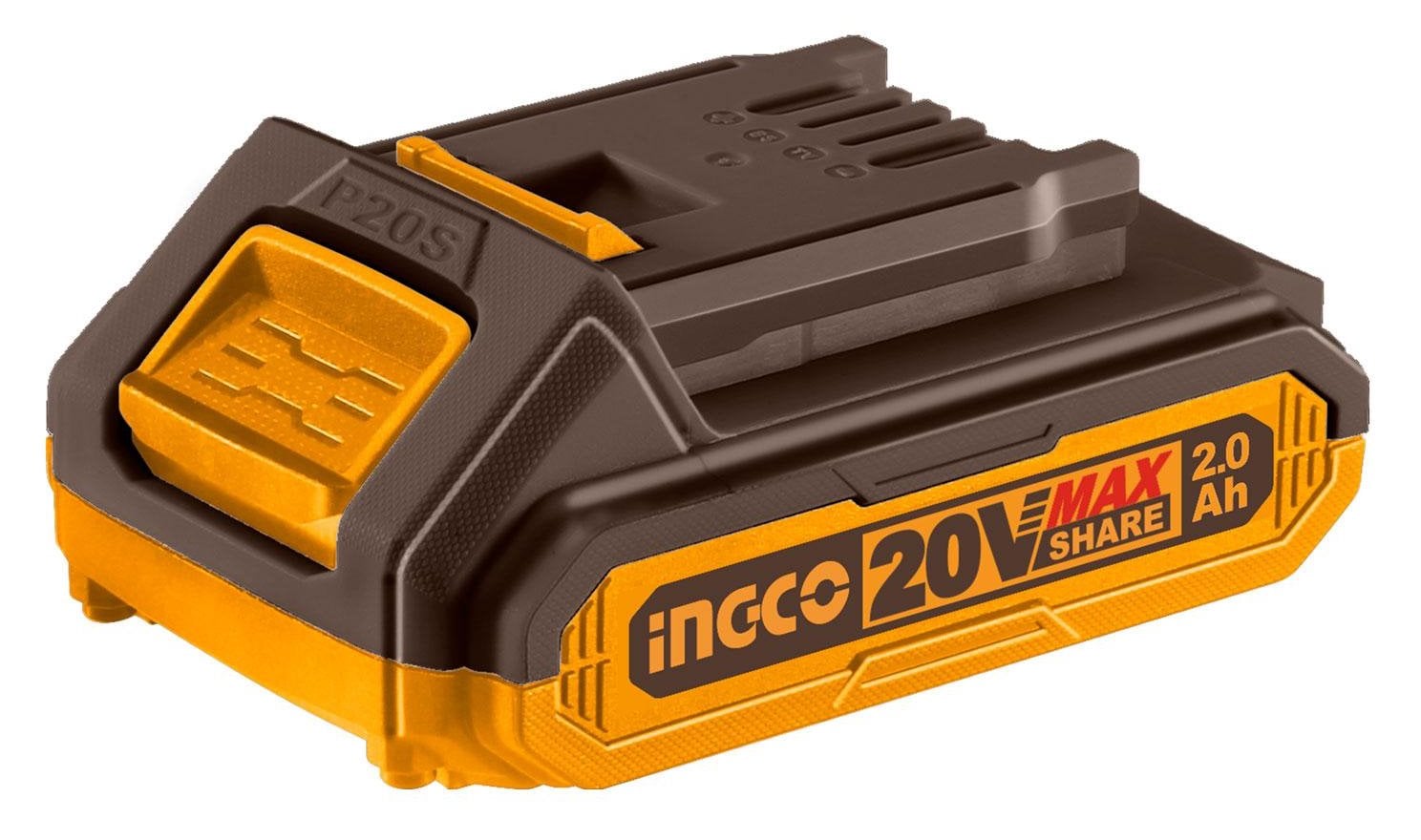 Ingco FBLI2001 2,0 Ah Li-Ion akumulátor 20 V P20S
