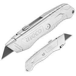 Ingco HKNS11615 Nůž pracovní s vyměnitelnou čepelí 19mm