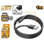 Ingco IUCC01 USB A-C kábel, 1 m