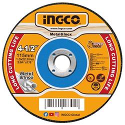 Ingco MCD101151 Kotúč na rezanie kovov 115 x 1 x 22,2 mm