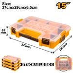 Ingco PBX1511 Stohovateľný organizér 37x29x6,5cm
