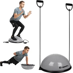 INSPORTLINE Balanční podložka Dome UNI - šedá 17897-3 - Fitness pomůcky