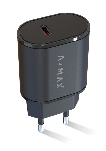 Inteligentná nabíjačka Aligator A-MAX Power Delivery 20 W USB-C, biela