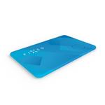 Inteligentná sledovacia karta FIXED Tag Card s podporou funkcie Find My, bezdrôtové nabíjanie, modrá