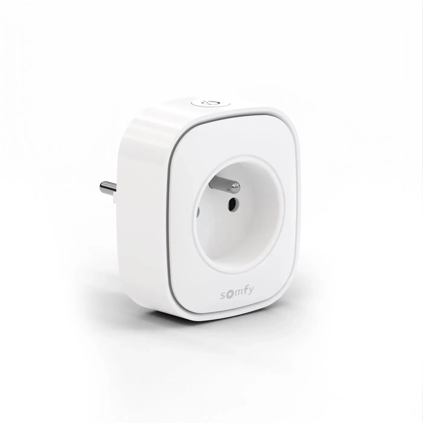 Inteligentná zásuvka Zigbee E-Type Somfy biela