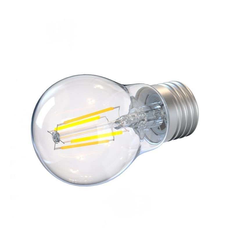 Inteligentná žiarovka Tellur WiFi Filament E27, 6 W, číra, teplá biela