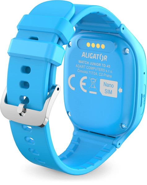 Inteligentné hodinky Aligator Watch Junior 2, modré