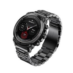 Inteligentné hodinky Garett Atom Black Steel