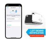 Inteligentné sledovacie zariadenie FIXED Tag s podporou funkcie Find My, 2 ks, čierna + biela