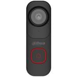 Inteligentný domáci zvonček DAHUA s kamerou DB41AB / Wi-Fi / 4 Mpix / H.265 / krytie IP65 / IR až 10 m / čierny / aplikácia v češtine