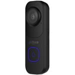 Inteligentný domáci zvonček DAHUA s kamerou DB41AB / Wi-Fi / 4 Mpix / H.265 / krytie IP65 / IR až 10 m / čierny / aplikácia v češtine