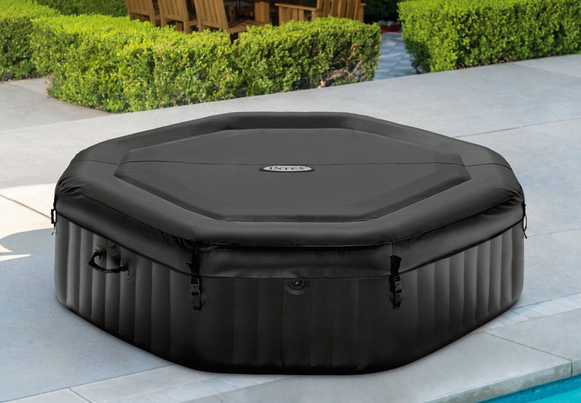 INTEX Onyx Black Octagon Whirlpool 4 osoby