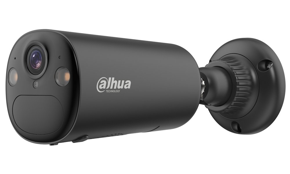 IP kamera DAHUA KIT/BF4CA-0210B/ typu bullet/ Wi-Fi/ 4 Mpix/ objektív 2,1 mm/ H.265/ stupeň krytia IP66/ IR do 20 m + 8 W solárny panel (čierny)