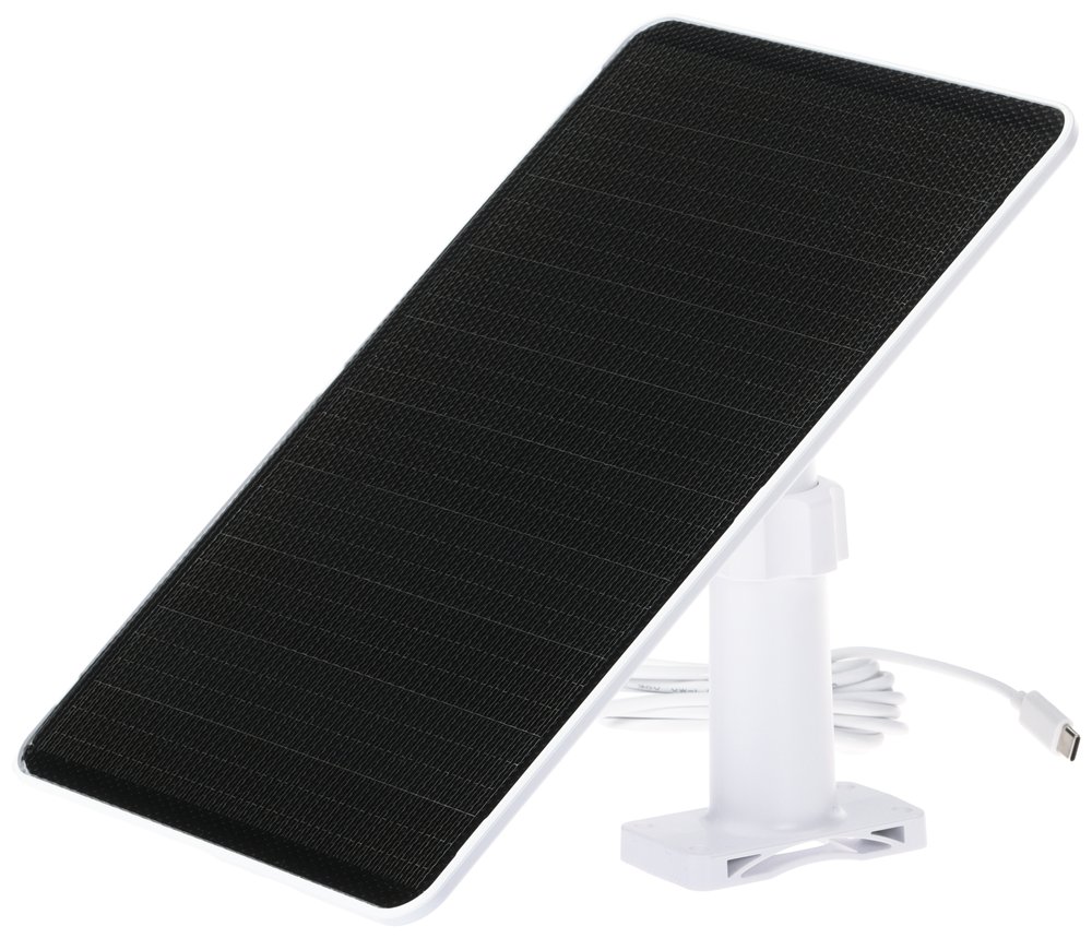 IP kamera DAHUA KIT/BF4CA-0210B/ typu bullet/ Wi-Fi/ 4 Mpix/ objektív 2,1 mm/ H.265/ stupeň krytia IP66/ IR do 20 m + 8 W solárny panel (čierny)