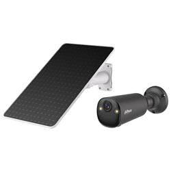 IP kamera DAHUA KIT/BF4CA-0210B/ typu bullet/ Wi-Fi/ 4 Mpix/ objektív 2,1 mm/ H.265/ stupeň krytia IP66/ ONVIF/ IR 15 m + 8 W solárny panel