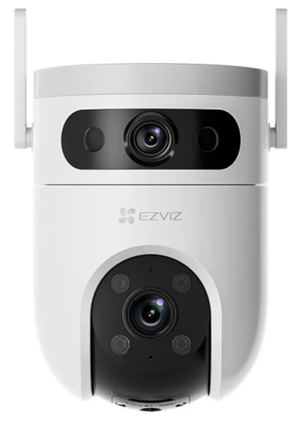 IP kamera EZVIZ H9c 3+3MP/ duálna/ PTZ/ Wi-Fi/ 3Mpix/ ochrana IP65/ objektív 2,8 mm/6 mm/ H.265/ IR prisvietenie do 30 m/ biela