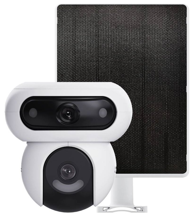 IP kamera EZVIZ HB90 (sada) / PTZ / Wi-Fi / 2x 4 Mpix / stupeň krytia IP65 / duálny objektív 2,8 + 6 mm / H.265 / IR až 35 m / + 8 W solárny panel