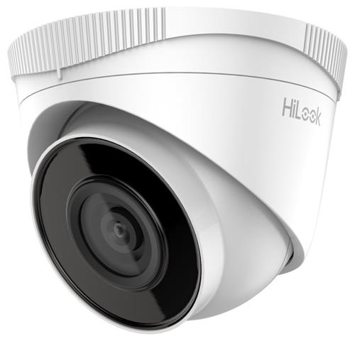 IP kamera HiLook IPC-T240H(C)/ Dome/ rozlíšenie 4 Mpix/ objektív 4 mm/H.265 / ochrana IP67 / infračervené žiarenie do 30 m/ kovový plast