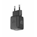 iPEAX GaN sieťová nabíjačka 35 W (USB-C + USB-A), čierna