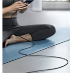 iPEAX TEXTILNÍ KABEL USB-C / LIGHTNING 1,5M, USB 2.0 ČERNÝ