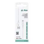 iPEAX TPU KABEL USB-A / USB-C 1,5M, USB 2.0 BÍLÝ