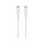 iPEAX TPU KABEL USB-C / USB-C 1M, USB 2.0 BÍLÝ