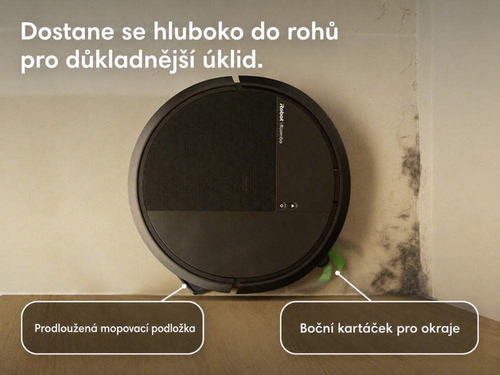 iRobot Roomba 115 Combo + nabíjací dok (čierny)