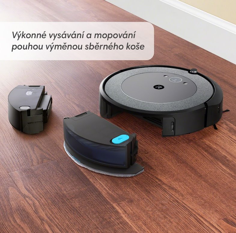 iRobot Roomba Combo i5+ (Woven Neutral)